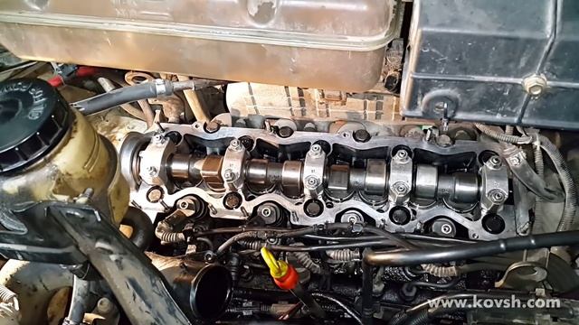К чему приводят увеличенные зазоры клапанов на двигателях Fiat 2.8D смотреть онлайн