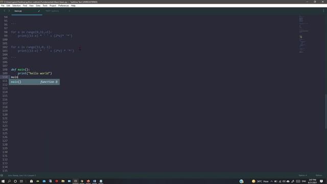 Python 3 Loops, functions and variable scope in detail pt.5 смотреть онлайн