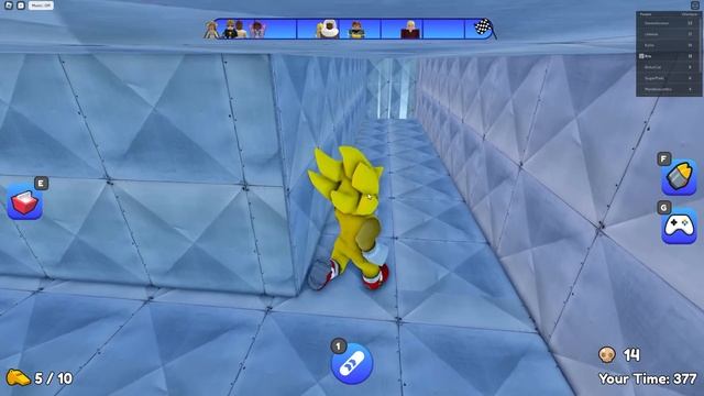 SUPER SONIC vs ESCAPE EVIL GYM TEACHER! (Roblox) смотреть онлайн