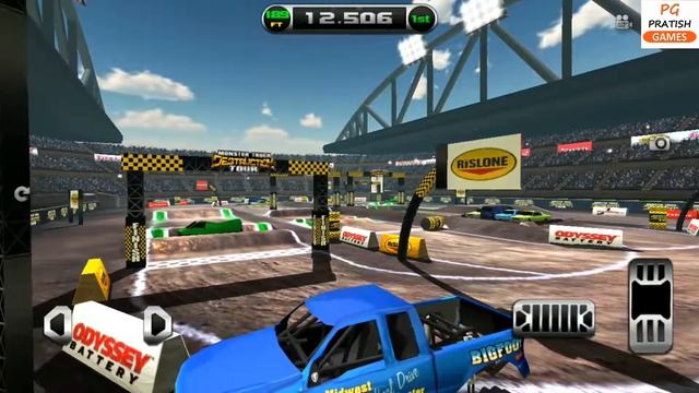 Monster Truck Destruction - New Monster Truck Unlocked | Monster Truck Games - Android IOS GamePlay смотреть онлайн