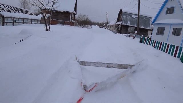 Как на ПЕЖО 206 можно чистить снег?! смотреть онлайн