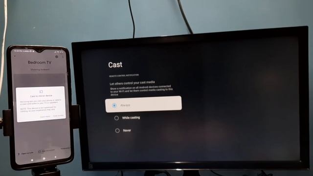 How to Connect Android Phone to Google TV Android TV | Screen Mirroring | Screen Cast | 2 Methods смотреть онлайн