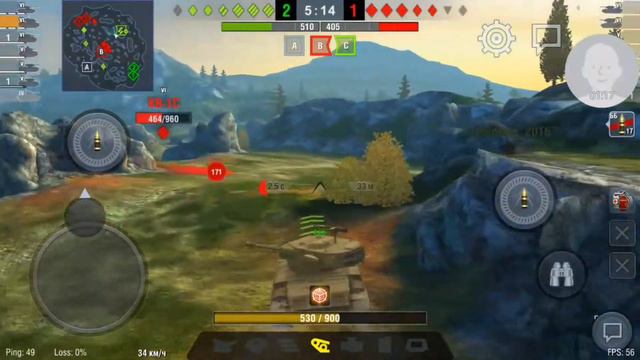 World of Tanks Blitz, wot,бой на Т37,барабанщик смотреть онлайн