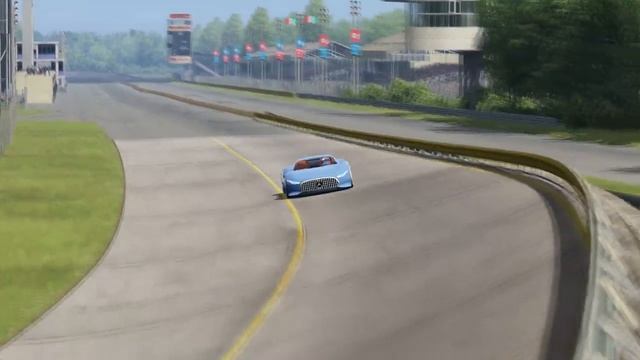 Mercedes-Benz AMG Vision GT vs Koenigsegg Jesko at Monza Full Course смотреть онлайн