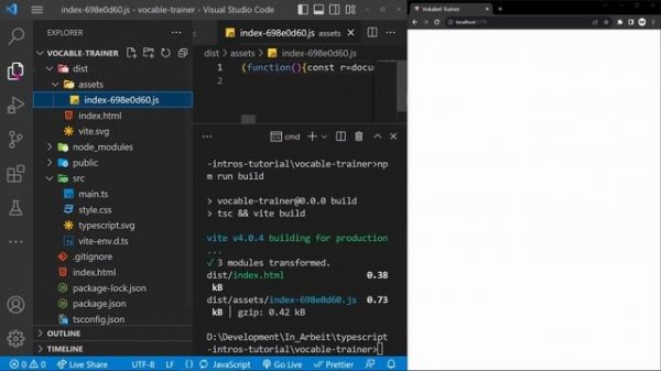 Einführung in TypeScript - Tutorial mit zwei Projekten
