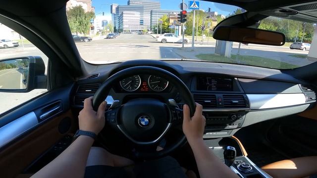 2010 BMW X6 40d (306 Hp) POV Test Drive | Drive Wave смотреть онлайн
