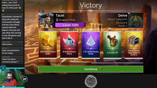 ⚔️ Gems of War, Campaign 7 Week 3 Day 2 | The Labyrinth Faction ⚔️ смотреть онлайн