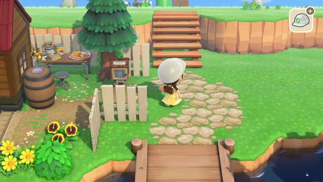 COTTAGE CORE SPRING CORE ISLAND ACNH SPEED BUILD VILLAGER HOUSE BUILD | ANIMAL CROSSING NEW HORIZON смотреть онлайн