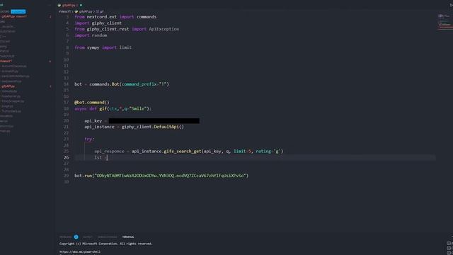 (Discord.py) How To Create GIPHY Command смотреть онлайн