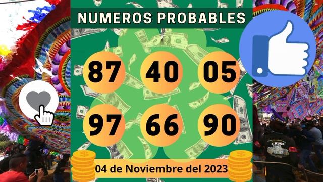 Los números de la suerte hoy!!! 04 de Noviembre del 2023 ? ✅️ смотреть онлайн