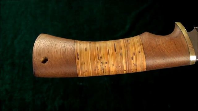 Нож Мангуст (сталь 95Х18), береста смотреть онлайн