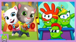 Говорящий Том vs Ам Ням.Приключения в Парке против Головоломок Суперняма