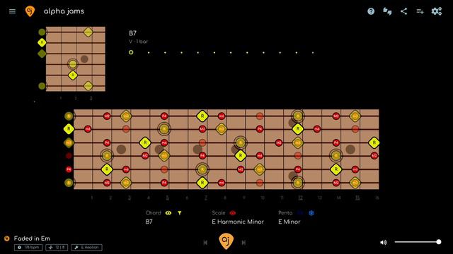 Faded Slow Minor Blues Jam | Guitar Backing Track (E Minor - 176 BPM) смотреть онлайн