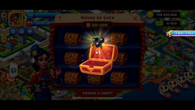 TOWNSHIP Level 188 Opening 62 Chests in House of Luck !!! смотреть онлайн