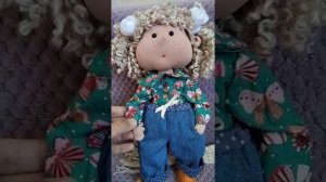 текстильная кукла Стеша