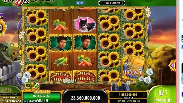 Slots Wizard of Oz Free spin/Coin's hack Educational Tutorial! смотреть онлайн