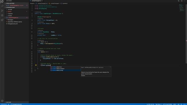 Unity3d how to jump | (press and hold to charge) смотреть онлайн
