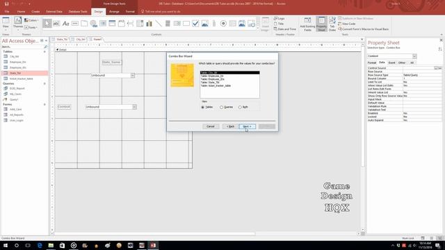 Access 2016 - How to Make a City/State Selector (Cascading Combo Boxes) смотреть онлайн