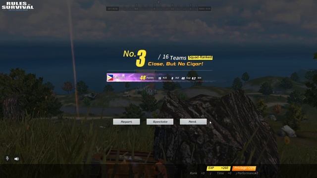 SOLO VS SQUAD GAMEPLAY! "BOT ANG LAST"- Rules Of Survival смотреть онлайн