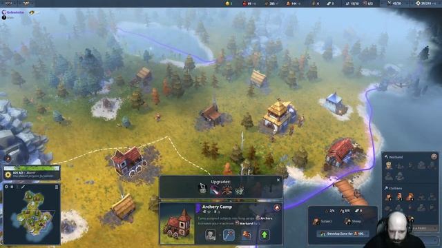 Northgard Cross of Vidar DLC - Lion Clan vs AI смотреть онлайн