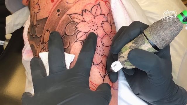 REVIEW Máquina Rotativa Mast Tour PRO Dragonhawk // 16 Horas TATUAJE Japonés // Flores de Cerezo смотреть онлайн