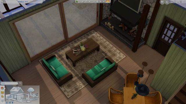 The Sims 4 | Дом-Шалаш | Снежные просторы | NoCC смотреть онлайн