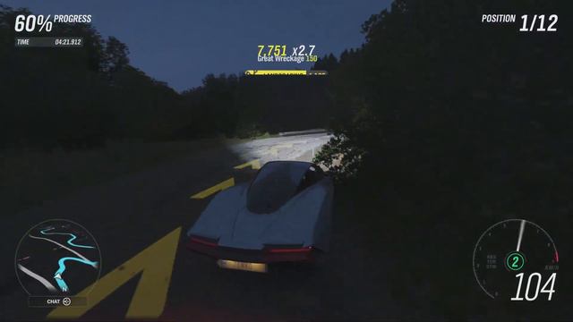 McLaren Speedtail ( Max ) Test Drive - Forza Horizon 4 смотреть онлайн