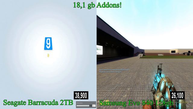 Garrysmod HDD vs SSD Loading 18gb addons смотреть онлайн