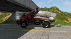 Грузовики против мостов – BeamNG.Drive