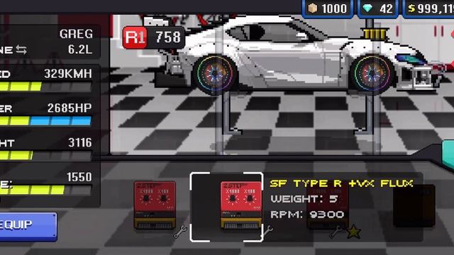 NEW FASTEST CAR TUNE 2021 (5.3 seconds) HACK | Pixel Car Racer смотреть онлайн