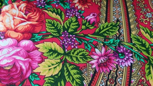 Потрясающая, фантастическая новинка! Дар солнца! Павловопосадские платки смотреть онлайн