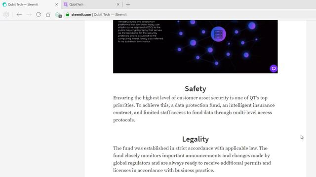 The review of project QubitTech 🤑🔥🍩 смотреть онлайн