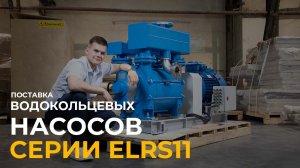 Водокольцевые насосы серии ELRS