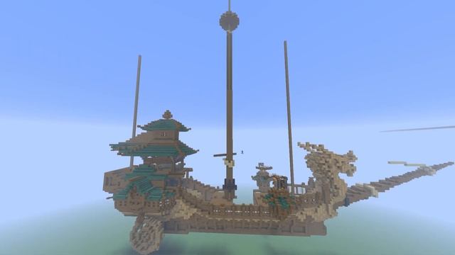 Genshin Impact Minecraft Build: Beidou's Ship смотреть онлайн