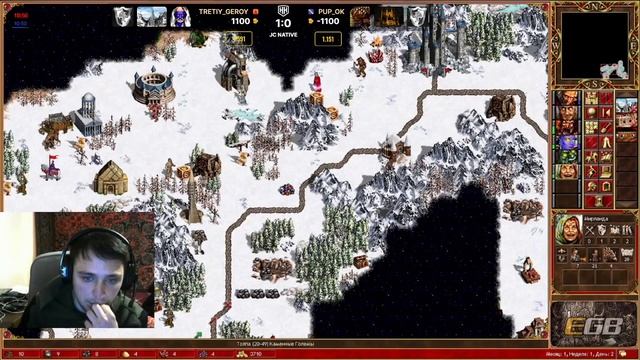 HEROES CUP| Pup_ok Vs Tretiy_geroy | ТУРНИР НА 500 000 РУБЛЕЙ – Групповая Стадия| Герои 3