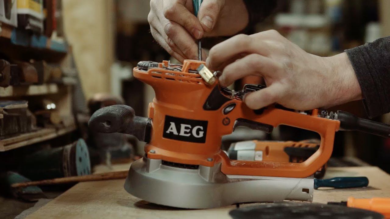 AEG EX 150 ES большой обзор. Эксцентриковая шлифмашина 150мм смотреть онлайн