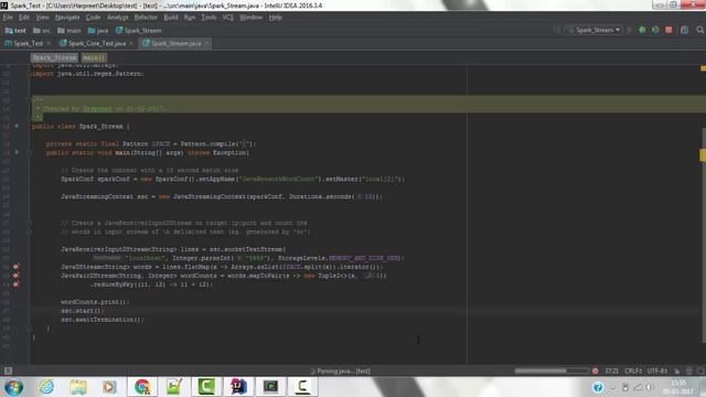 Spark Streaming Word Count Java spark streaming word count example смотреть онлайн