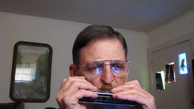 In a Sentimental Mood played on my Hohner Super 64 chromatic harmonica смотреть онлайн