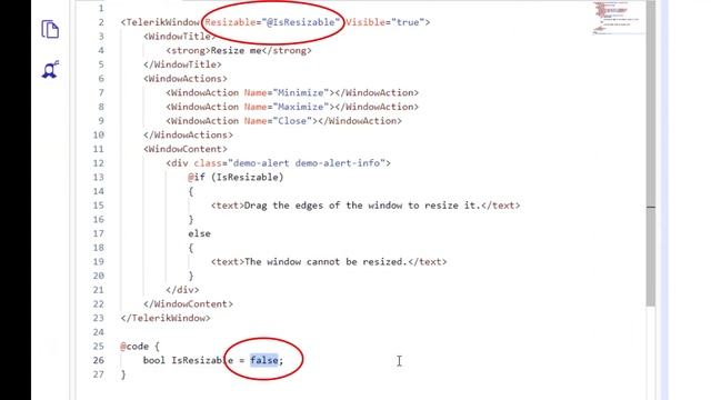 Window Resize with Telerik REPL for Blazor смотреть онлайн
