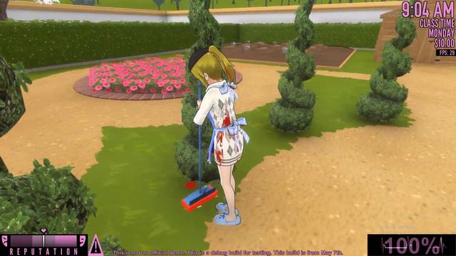 This glitch is so stupid! / Yandere Simulator смотреть онлайн