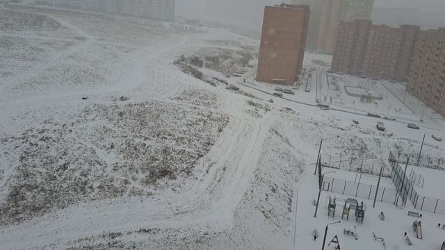 Снежный апокалипсис весной