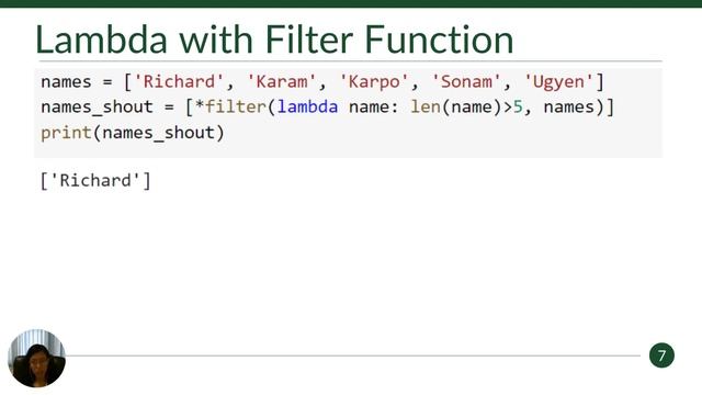 Python Programming : Lambda Function смотреть онлайн