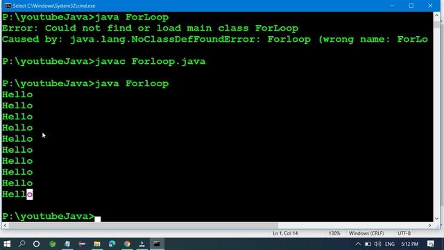 #Java_Tutorial For Loop In java with Examples смотреть онлайн