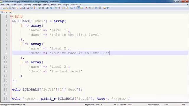 Learn PHP Programming From Scratch : Arrays (Part 2/2) смотреть онлайн