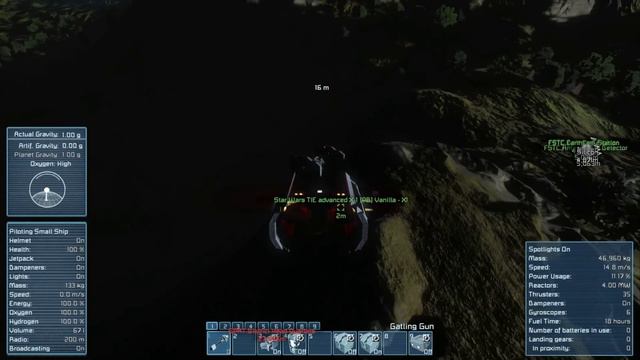 Space Engineers Workshop | Darth Vader's Tie Advanced смотреть онлайн