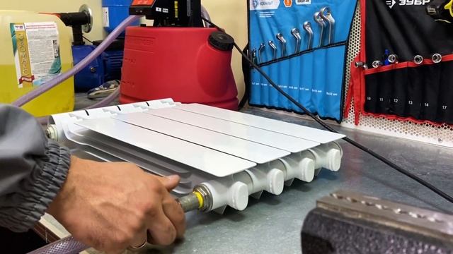 Аппаратная промывка радиатора отопления смотреть онлайн