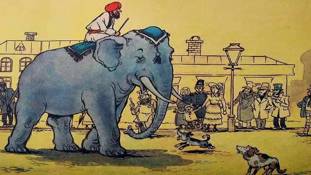 БАСНЯ, СЛОН И МОСЬКА, КРЫЛОВ И.А. смотреть онлайн