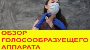 Голосообразующий аппарат. Видеоинструкция к применению.