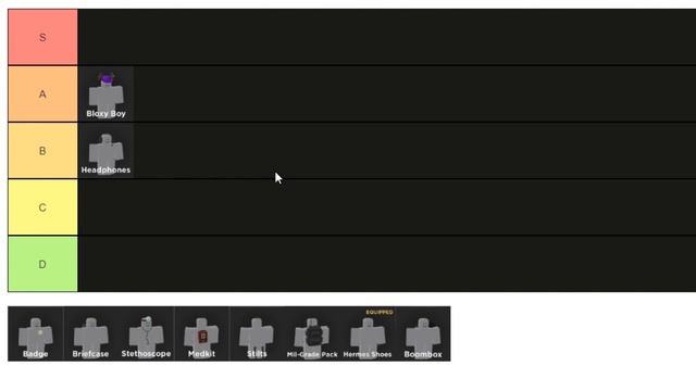 EVADE Items Tier List | Roblox смотреть онлайн