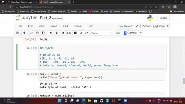 How to read input using input, map and lambda functions? смотреть онлайн